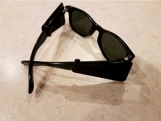 Ray Ban Wayfarer Glacier Glasses Conversion by JohnnyDanger