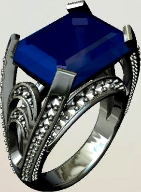 Jewellery ring 3D Model