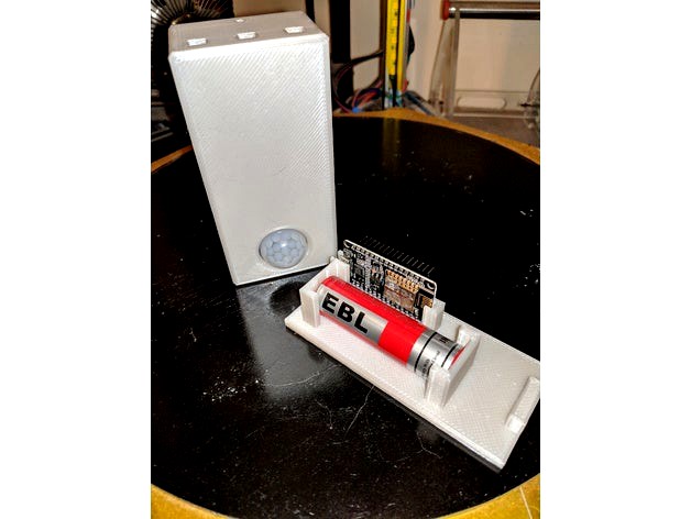 Battery Powered PIR Sensor IOT by andrewturner