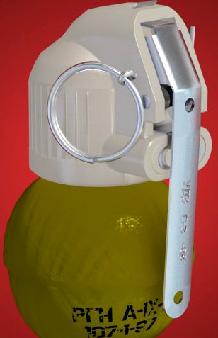 RGN hand grenade 3D Model