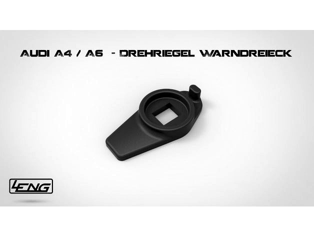 Audi A4 / A6 - Drehriegel Warndreieck by L-Eng