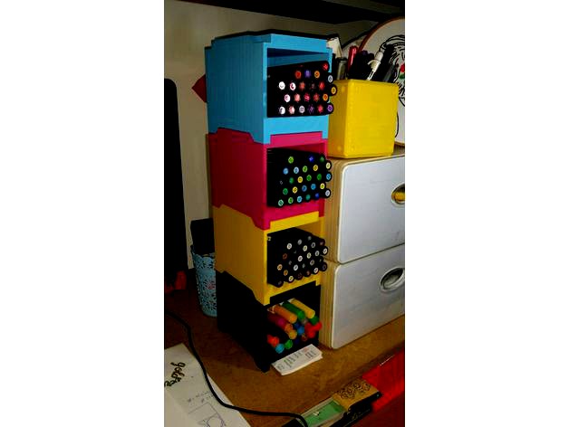 Stackable Marker Box by Forc3D