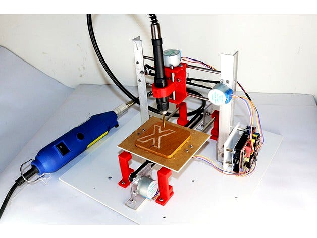 DIY Mini CNC Engraving Machine by electricdiylab
