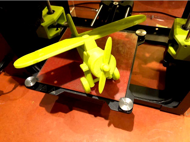 Airplane Wing for Lulzbot Mini by TinkeringJonny