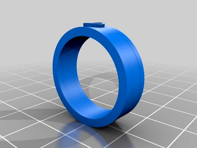 Brushed Silver Ring With Turquoise Inlay And Diamond Bevel by Kaulique