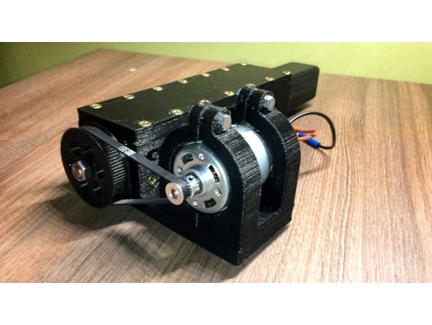 3D-printable linear actuator by Bribro12