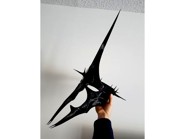 Lord of The Rings - Witch King Helm (lifesize) by bmackinnon2
