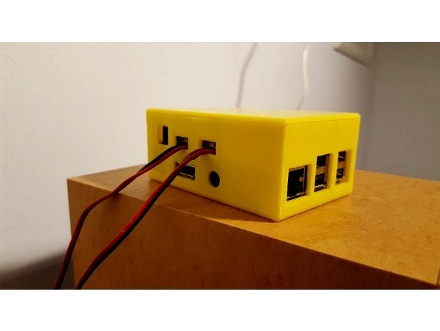 Raspberry Pi + IQAudio Pi-Digiamp+ Enclosure by piffio