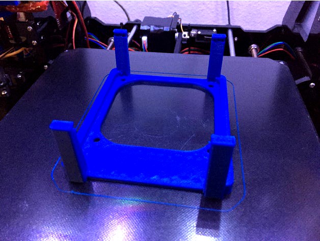 Fan Holder 80mm for ZRIB 5.x (Zonestar P802N, P802NA) by savf