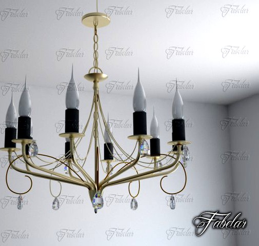 Chandelier 03 3D Model