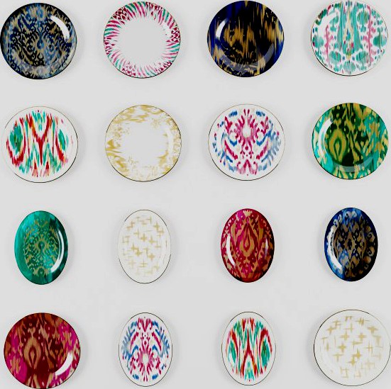 Hermes Voyage En Ikat 3D Model