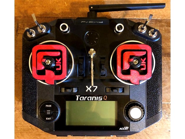 Taranis QX7 & QX7+ Gimbal Protector by QuadFramesUK