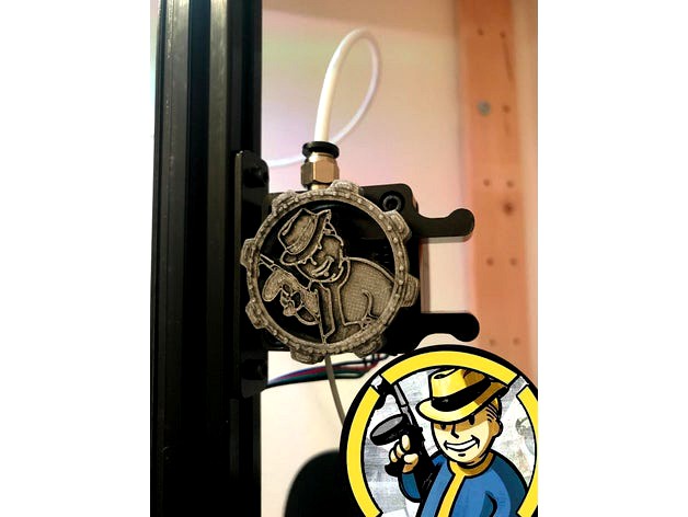 Vault Boy Extruder Wheel by OneIdMONstr