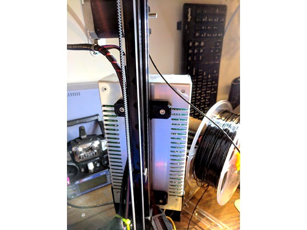 S-360 power supply mount for Anycubic Kossel 2020 by dlombo
