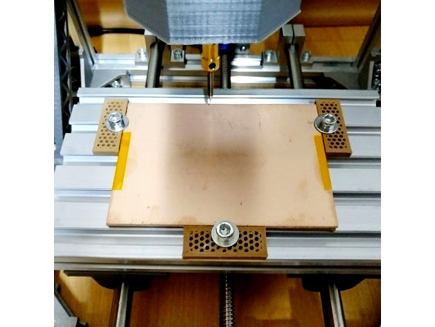 CNC Waste Layer + Mounting Brackets by uvwxy