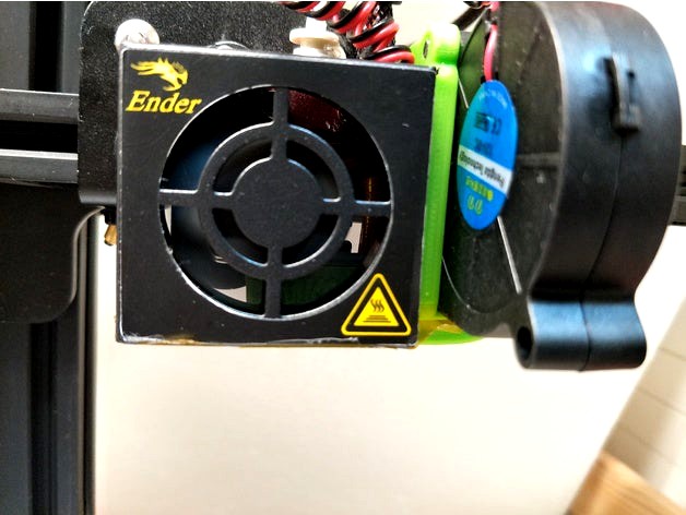 Ender 2 cooling fan 5015 by singwanlew