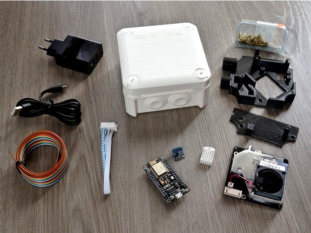 Particulates Sensor Case by shred