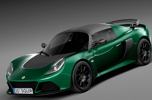 Lotus Exige Sport 350 2016 3D Model