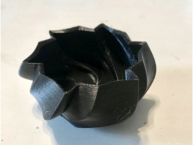 Spiral Ridged Bowl by cobra137r