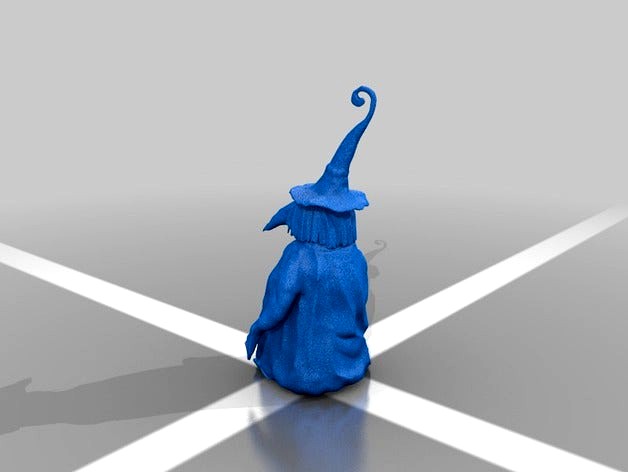 RPG mage miniature by k6115907