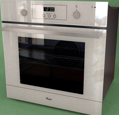 Oven whirlpool AKP 275-WH 3D Model