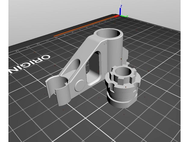 Ak 47 front sight and compensator (CYMA and others compatible) replacement by Slovakboy