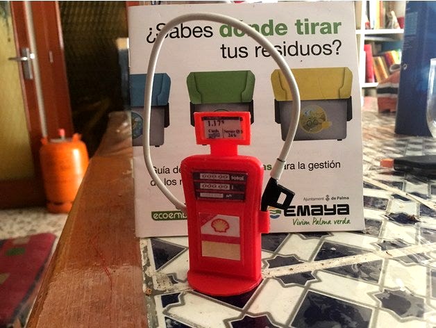 Gasolinera y manguera para playmobil by Jaehnick