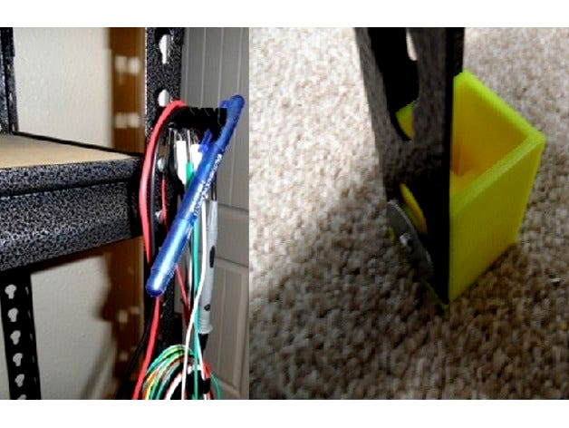 Muscle Rack Rail Hanger & Footing by TGit-Tech