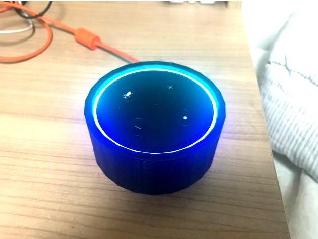 Simplified echo dot case by CoPOrt