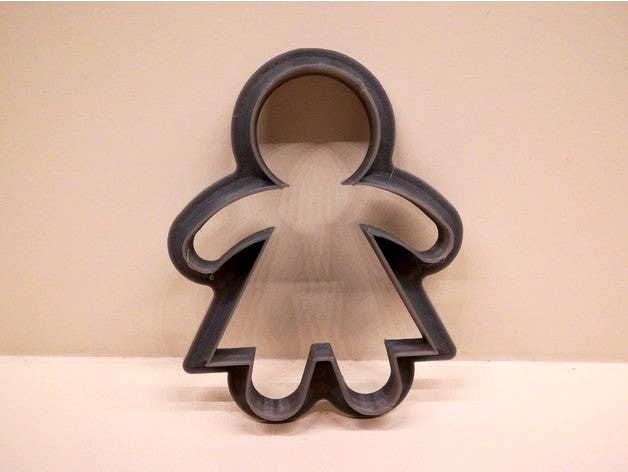 Gingerbread Girl Cookie Cutter by Breeder