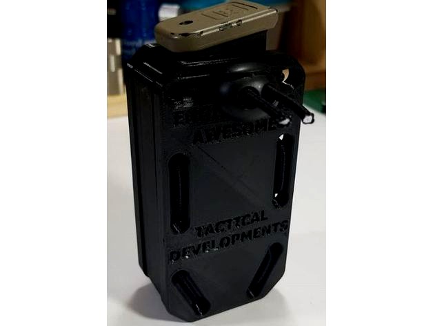 Double Stack Magazine Holster by functionaldiyer