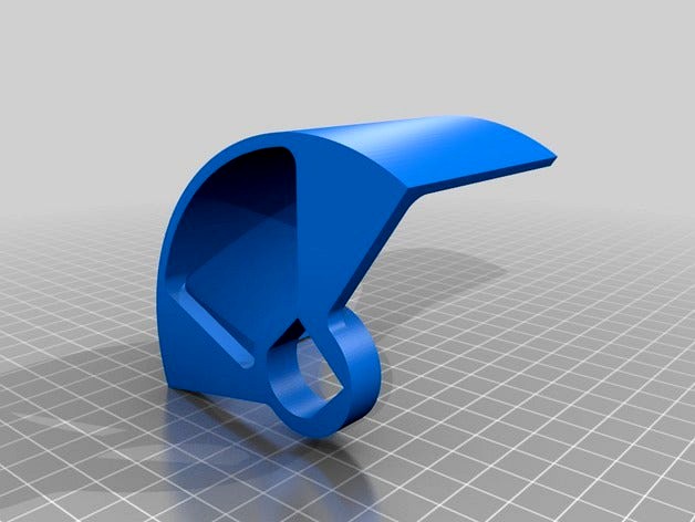 mudguard fender for esk8 electric longboard skateboard 90mm and caliber trucks by GijsMTB