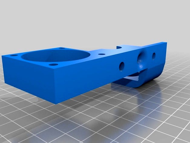 E3dV6 Single CR10 Mount by Kleinz1971