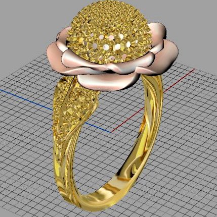 Jeweler ring 3D Model