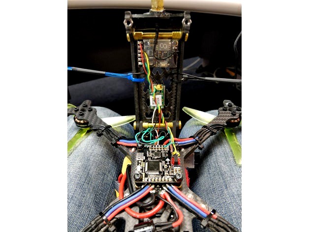 Ummagawd Remix TBS Unify / RDQ Mach 2 VTX Pigtail Mount by Fickert