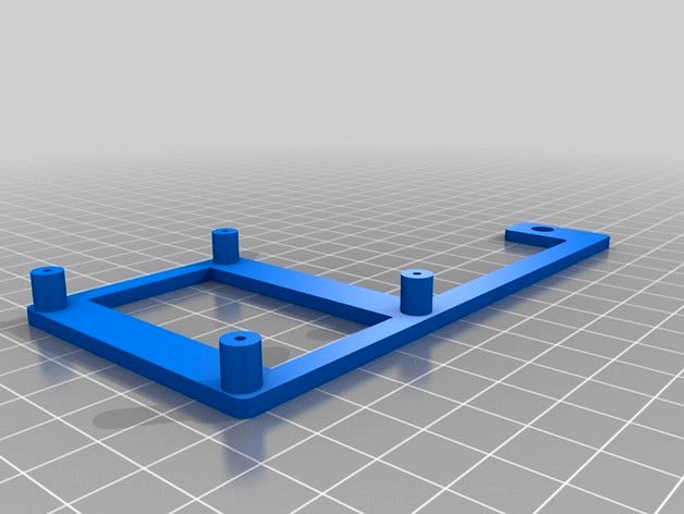 Mosfet Bracket for CR-10 by LvsAs