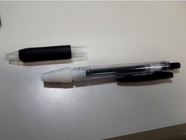 Ballpoint pen Nozzle, for Zebra Sarasa Clip, shorten axis. by akita11