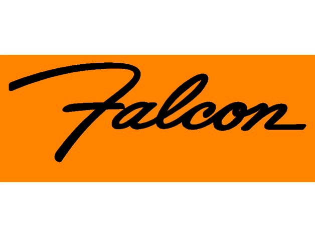 Ford Falcon badge and commemorative plate by saintmythi