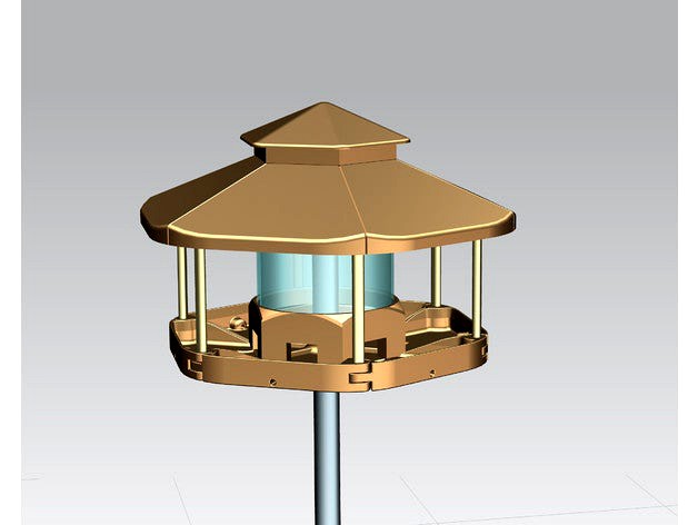 Bird Feeder / Bird House with Chopsticks by mm-cnc