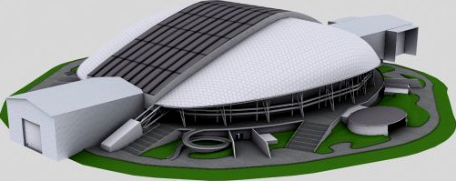 Stadium Fisht 3D Model
