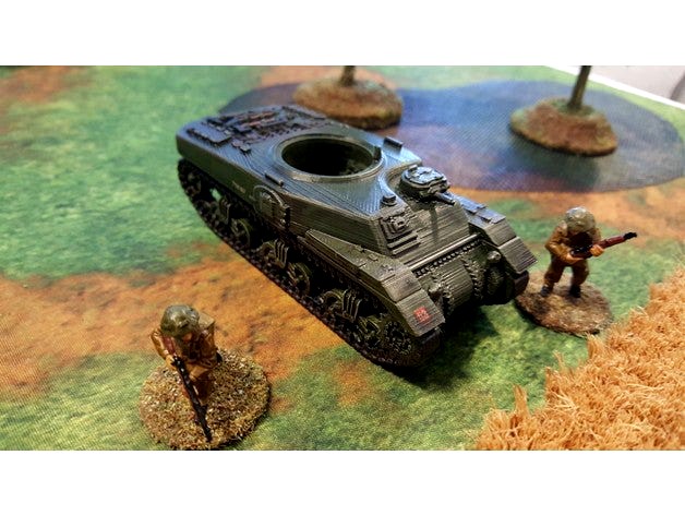 WW2 RAM Kangaroo APC 28mm by deweycat