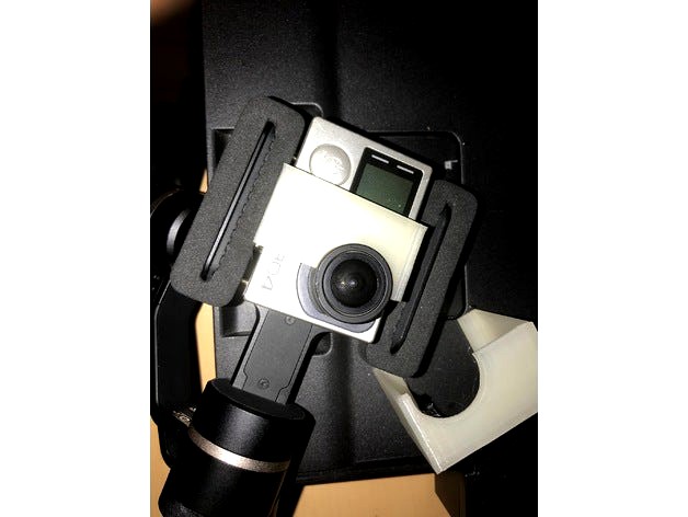 Gopro's holder for Feiyu Tech SPG by Bzhman