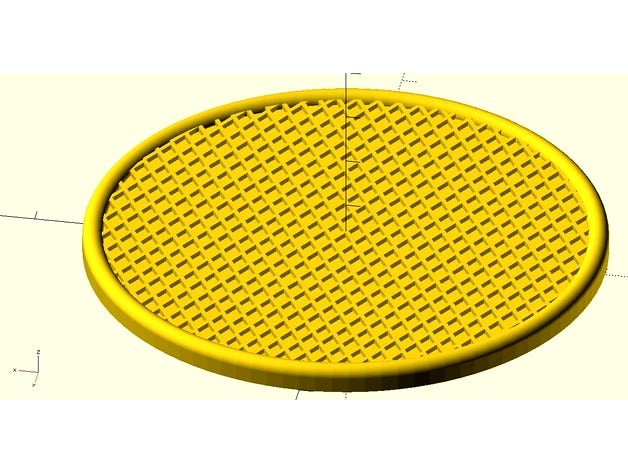 Customizable Diamond Coaster by zolkoth