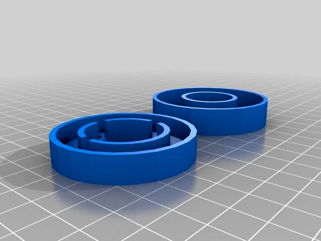 Adafruit Neoring Neopixel Holders by TheTapeWaster