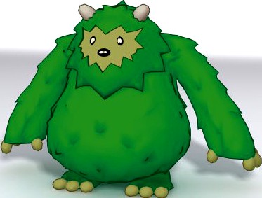 Anime Character 3D Model