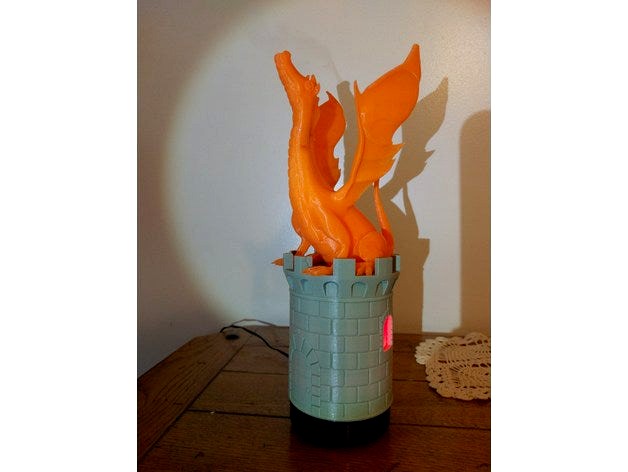 Adalinda: Smoking Dragon Essential Oil Diffuser Cover by jeffglancy