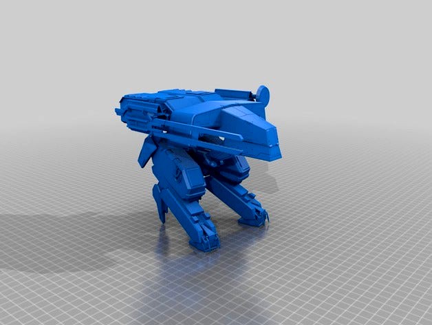 Metal Gear Rex by Rufian