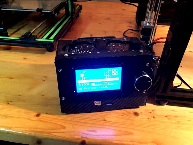 LCD 12864 case a.i.o. by fains684