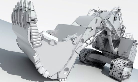 Shovel R996 3D Model