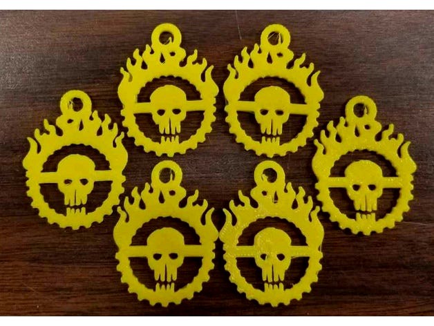 FTC 7300 Guzzoline Robotics Keychain by GuzzolineRobotics